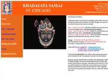 Tablet Screenshot of khadayatasamajofchicago.org